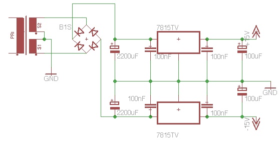 Not so good split power supply