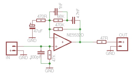 Phono preamp schematics