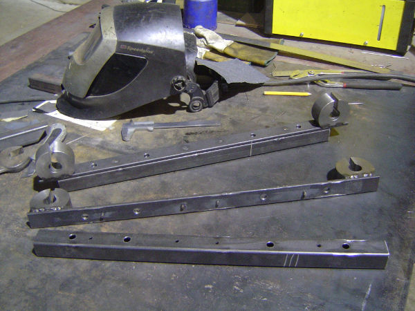 Rail guides for welding