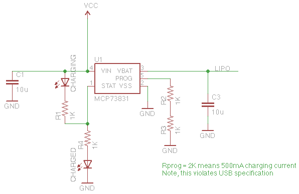 mcp73831 schematics